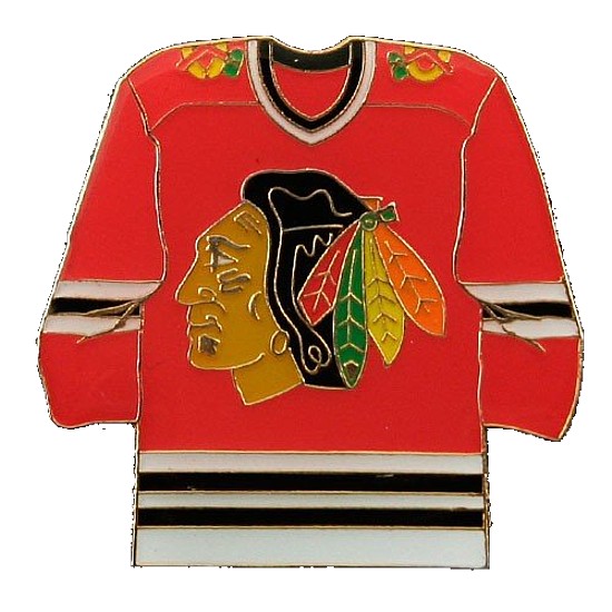 Chicago Blackhawks Lapel Hat Pin NHL Licensed Team