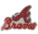Atlanta Braves Lapel Pin Team Logo Design 1-1/8" W
