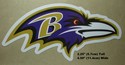 Baltimore Ravens Decal Stickers NFL Licensed