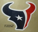 Houston Texans Decal Stickers NFL Football License
