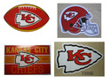 Kansas City Chiefs Decal Stickers NFL Football Lic