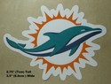 Miami Dolphins Decal Stickers NFL Football License