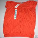 BNWT MULTIPLY CORAL TOP WITH BUTTONS UK SIZE 14