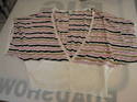 BNWT SHU-SHU ROSE STRIPE TOP UK SIZE MEDIUM