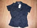 BNWT VIZ-A-VIZ BLACK BLOUSE UK SIZE 10