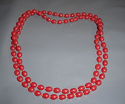 COSTUME JEWELLERY LADIES PURPLE COLOURED BEAD NECK