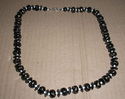 COSTUME JEWELLERY LADIES DECORATIVE BLACK & GOLD B