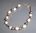 COSTUME JEWELLERY LADIES BEAD BANGLE BRACELET
