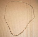 COSTUME JEWELLERY LADIES BEAD NECKLACE APPROX 46cm