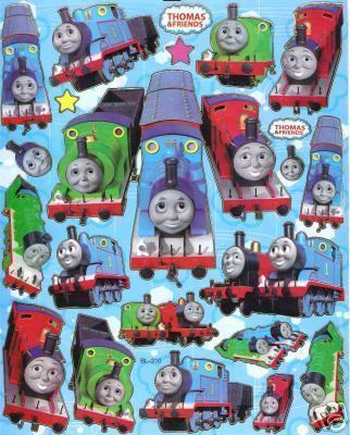 orangelife : Thomas the Tank Engine Stickers Decals Sheet New