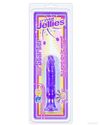 Crystal jellies 6in anal starter - purple