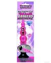 Wall bangers waterproof ribbed anal plug - pink