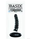 Basix rubber works 6.5in vibrating rattler - black