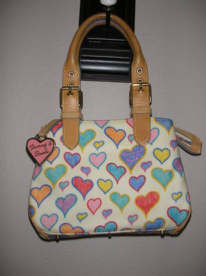 dooney heart purse