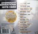 OVERNIGHT SENSATIONS 1975-1989