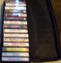  LOT SALE COUNTRY 15 CASSETTE TAPES AND CARRY CASE
