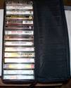  LOT SALE COUNTRY 15 CASSETTE TAPES AND CARRY CASE