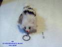FURRY PET KEYCHAIN SQUEAKS CHOOSE FROM 11 DIFFEREN