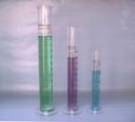 3 GRADUATED MEASURING CYLINDER BOROSILICATE GLASS 