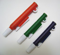 Pipette Pump Set  25 mL 10mL 2 mL  Red Green Blue 