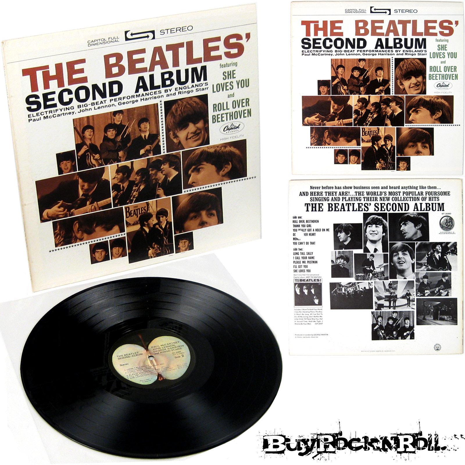The Beatles Second Album Stereo Official Album By The Beatles - www ...