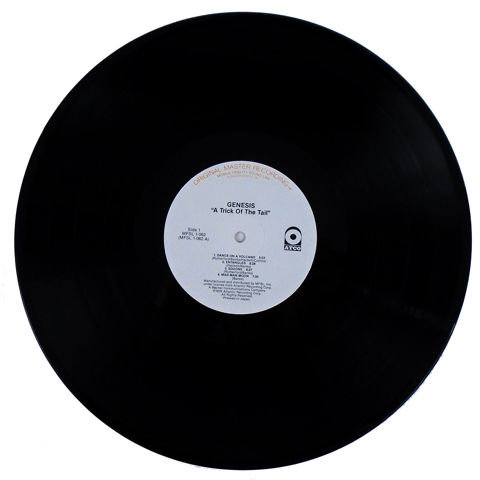 Genesis Audiophile Vinyl LP: 1981 Mobile Fidelity MFSL 1-062 Trick of ...