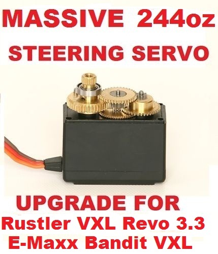 traxxas rustler steering servo
