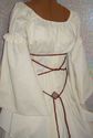 RENAISSANCE FANTASY IVORY CREAM CHEMISE PUFF SHOUL