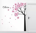 Personalized 7 FT Tall Tree Wall Decal Art Sticker