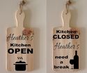 Personalized Kitchen Gift, Paddle, Kitchen Decor, 