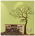 7FT LARGE TREE BROWN-GREEN WALL DECAL Art Sticker 