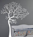 LARGE Wall Decal TREE WITH BIRD Deco Art Sticker M