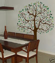 6 FT. BIG TREE BROWN & GREEN WALL DECAL Sticker Mu