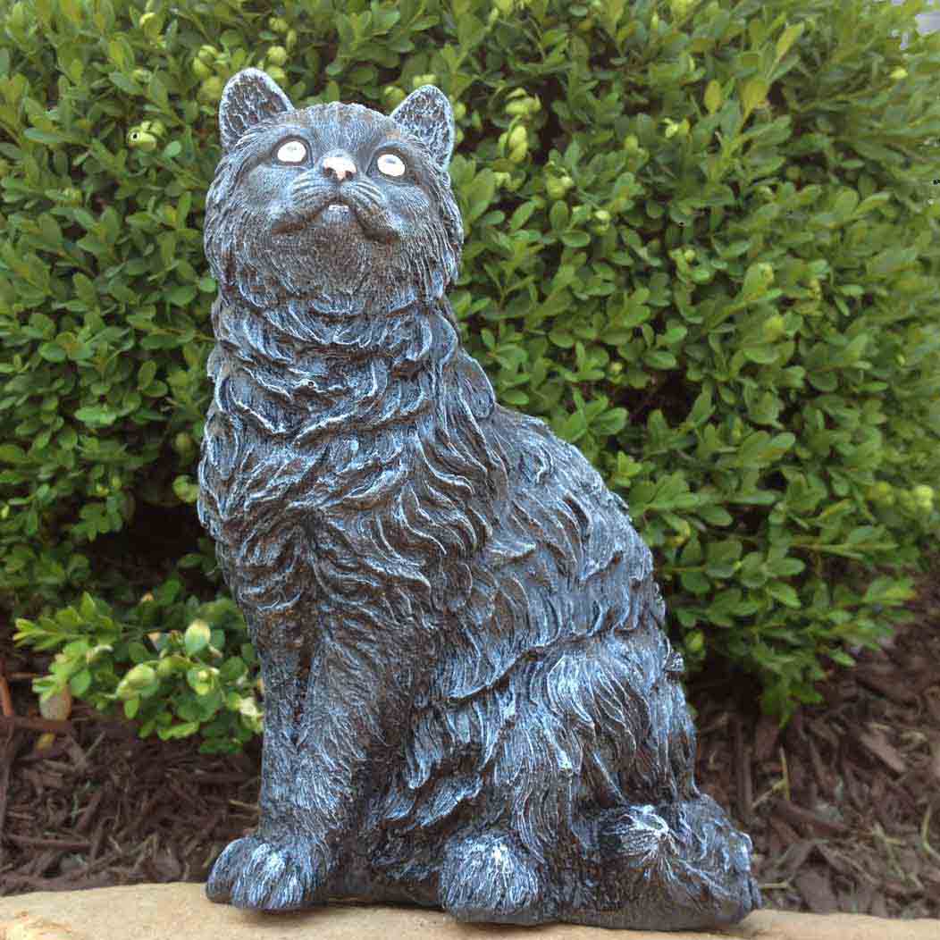 persian cat garden statues