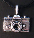 *SLR Camera Necklace on Genuine Leather Cord *All 