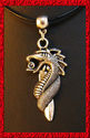 *Dragon Necklace  - Genuine Leather Cord *All Size