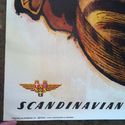 Vintage Original 1950s SAS AIRLINES AFRICA Travel 