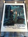 Old Original Vintage Poster For Opera Gismonda By 