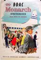 Original 1952 BOAC Airlines London New York Strato