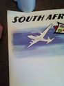 Vintage Original 1950s SAS AIRLINES AFRICA Travel 