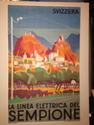 Original Poster 1933 LA LINEA ELETTRICA DEL SEMPIO