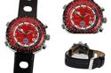 Sorna - Red Dial World Timer Chronograph