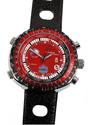 Sorna - Red Dial World Timer Chronograph