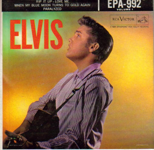 Elvis Presley 1959 RCA Victor 45 Record Volume 1 EPA-992, LarzVintage