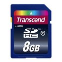 Transcend 8GB Class 10 SDHC Flash Memory Card