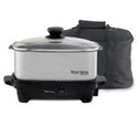 West Bend 5-Quart Slow Cooker with Tote