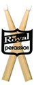 Royal Percussion Drum Sticks Wood and Nylon Tip Na