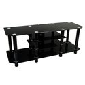 Walker Edison Dynasty 60-Inch Glass TV Stand