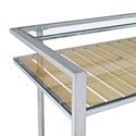 Walker Edison Glass and Metal Office Executive Com