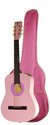 INDIANA 36' STEEL STRING PINK ACOUSTIC GUITAR W/ B